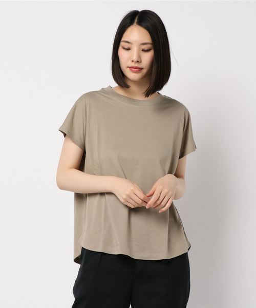 AMERICAN HOLIC(アメリカンホリック)の「フレンチスリーブカットプルオーバー(Tシャツ/カットソー・レディース・ブラック/ベージュ/オフホワイト/マスタード・M/L)」の19枚目の写真