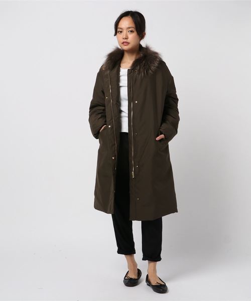 スワップ 着飾る 狂う グリーン レーベル ダウン コート Jinjin Yuuki Jp