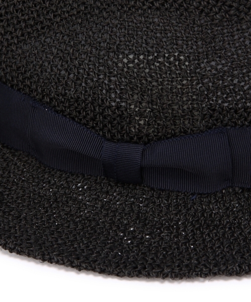 BEAUTY&YOUTH UNITED ARROWS（ビューティーアンドユースユナイテッドアローズ）の「BY ナチュラル ロング ハット（ハット・メンズ・ブラック/ナチュラル・フリー）」の5枚目の写真