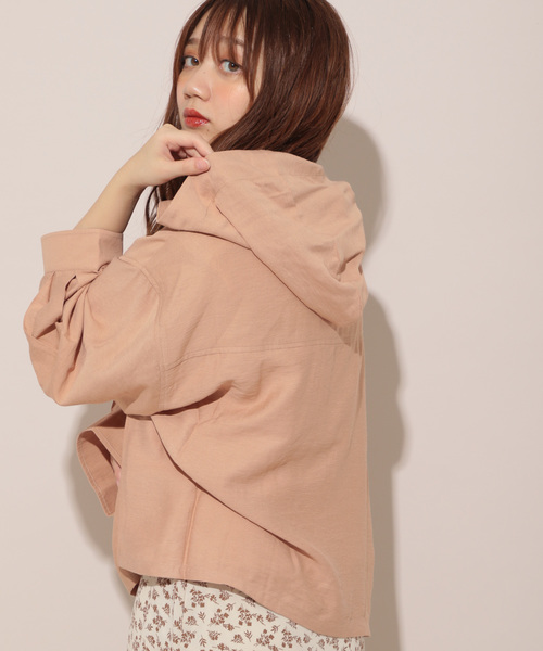 apres jour（アプレジュール）の「フードCPOシャツ【ZOZOTOWN限定アイテム】（シャツ/ブラウス・レディース・ベージュ/ラベンダー/その他・フリー）」の7枚目の写真