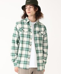 Columbia/ フレアガンストレッチフランネルシャツ /コロンビア