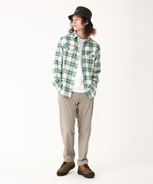 Columbia（コロンビア）の「Columbia/ フレアガンストレッチフランネルシャツ /コロンビア（シャツ/ブラウス・メンズ・ブラック/ブルー/イエロー/ホワイト/ネイビー/ライトグリーン/レッド系その他・SMALL/MEDIUM/LARGE/X-LARGE/M/S/L/XL）」の11枚目の写真