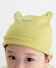 POMPKINS（ポプキンズ）の「【pompkinsbaby（ポプキンズベビー）】かえるキャップ（キャップ）」