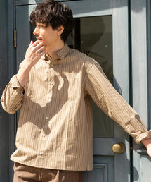 coen | オルタネイトストライプレギュラーシャツ(シャツ/ブラウス)