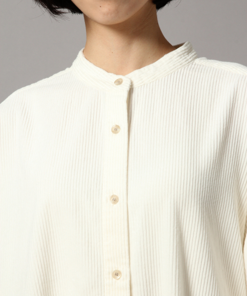 LOWRYS FARM（ローリーズファーム）の「コーデュロイシャツワンピース　848420（ワンピース・レディース・ベージュ/カーキ/アイボリー・FREE）」の15枚目の写真