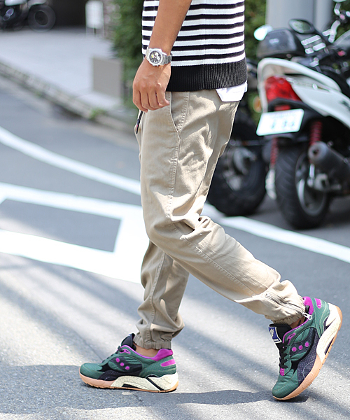 And A（アンドエー）の「イージーストレッチテイパード (GRAMICCI)（その他パンツ・メンズ・オフホワイト/ブラック/カーキ/ネイビー・MEDIUM/LARGE/SMALL）」の21枚目の写真