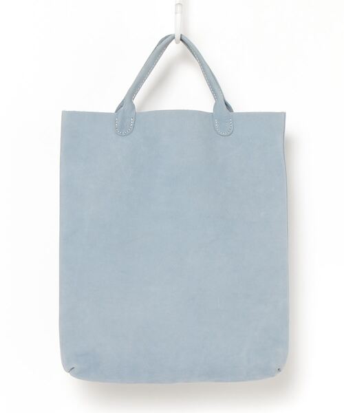 TASINAMI（タシナミ）の「TASINAMI ベーシックレザートート ヌバック (TA-0002N)（トートバッグ・レディース・ベージュ/ブラック/グリーン/ピンク/ボルドー/ライトパープル/イエロー/ネイビー/ライトブルー・FREE）」の5枚目の写真
