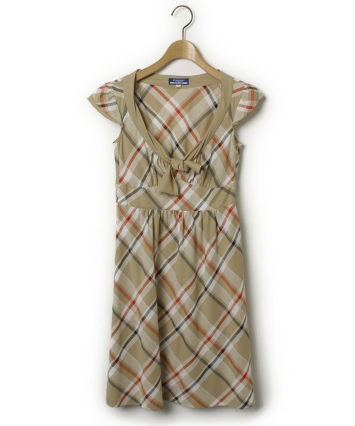 ブランド古着 半袖ワンピース ワンピース Burberry Blue Label バーバリーブルーレーベル のファッション通販 Zozoused