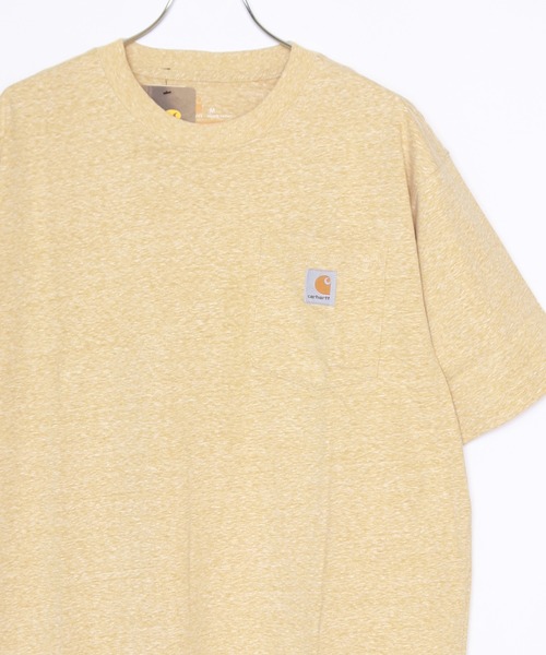 carhartt ポケット付き ワッペン 半袖Tシャツ（Tシャツ/カットソー）｜Carhartt（カーハート）