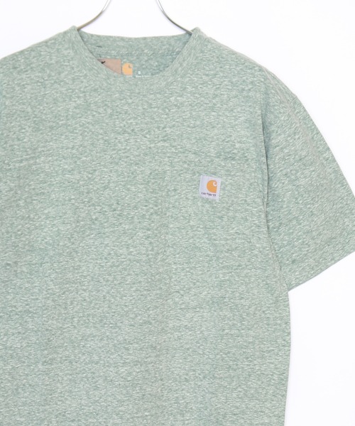 Carhartt（カーハート）の「carhartt　ポケット付き ワッペン 半袖Tシャツ（Tシャツ/カットソー・メンズ・ブラック/ヘザーグレー/ブルー系その他/ベージュ/ホワイト/ブラウン/チャコールグレー/グリーン/パープル系その他/ブラック系その他/ダークブルー/ネイビー/ゴールド系その他/ブルー系その他2/ブルー系その他3/レッド系その他/オレンジ系その他/グリーン系その他/コーラルピンク/グリーン系その他2/ブラウン系その他/グリーン系その他3/ブラウン系その他2/グリーン系その他4/ブルー系その他4/グレー系その他/コバルトブルー/ピンク系その他/オレンジ系その他2/グレー系その他2/ブルー系その他5/ライトグリーン/レッド系その他2/グリーン系その他5/オレンジ系その他3・M/L/S/XL/XXL）」の15枚目の写真