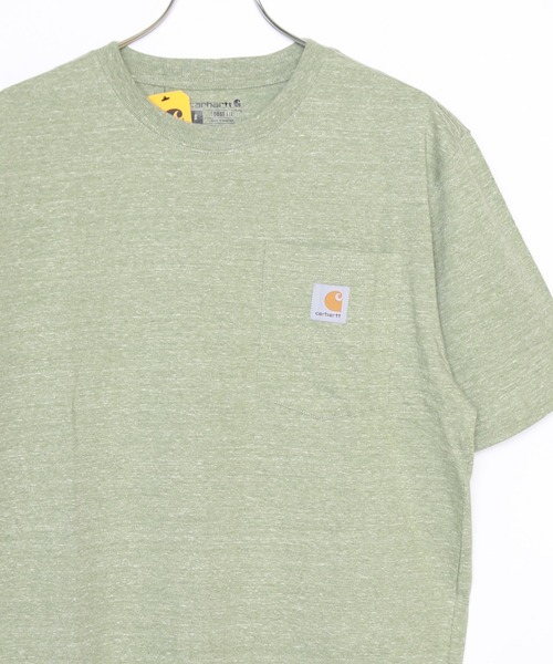 Carhartt（カーハート）の「carhartt　ポケット付き ワッペン 半袖Tシャツ（Tシャツ/カットソー・メンズ・ブラック/ヘザーグレー/ブルー系その他/ベージュ/ホワイト/ブラウン/チャコールグレー/グリーン/パープル系その他/ブラック系その他/ダークブルー/ネイビー/ゴールド系その他/ブルー系その他2/ブルー系その他3/レッド系その他/オレンジ系その他/グリーン系その他/コーラルピンク/グリーン系その他2/ブラウン系その他/グリーン系その他3/ブラウン系その他2/グリーン系その他4/ブルー系その他4/グレー系その他/コバルトブルー/ピンク系その他/オレンジ系その他2/グレー系その他2/ブルー系その他5/ライトグリーン/レッド系その他2/グリーン系その他5/オレンジ系その他3・M/L/S/XL/XXL）」の17枚目の写真