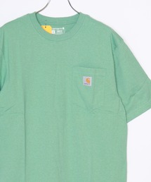 carhartt ポケット付き ワッペン 半袖Tシャツ