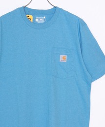 carhartt ポケット付き ワッペン 半袖Tシャツ