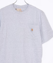 carhartt ポケット付き ワッペン 半袖Tシャツ