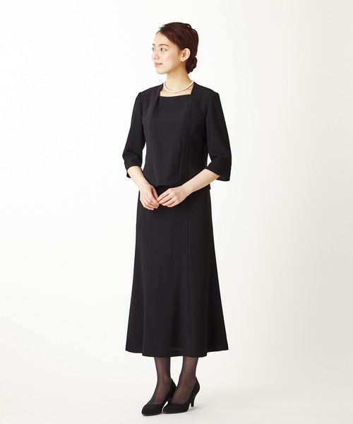 礼服ブラックフォーマル3点セットLANCEL礼服PARIS 示せ
