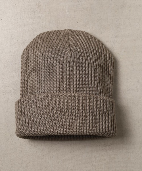 B.I.D.(ビーアイディー)の「《ローゲージ》Wニットキャップ(ニットキャップ/ビーニー・レディース・チャコールグレー/ベージュ/ブラック/ホワイト/アイボリー/ワインレッド/マスタード/グレー系/ブラウン/ネイビー・FREE)」の6枚目の写真