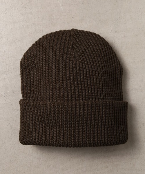 B.I.D.(ビーアイディー)の「《ローゲージ》Wニットキャップ(ニットキャップ/ビーニー・レディース・チャコールグレー/ベージュ/ブラック/ホワイト/アイボリー/ワインレッド/マスタード/グレー系/ブラウン/ネイビー・FREE)」の7枚目の写真