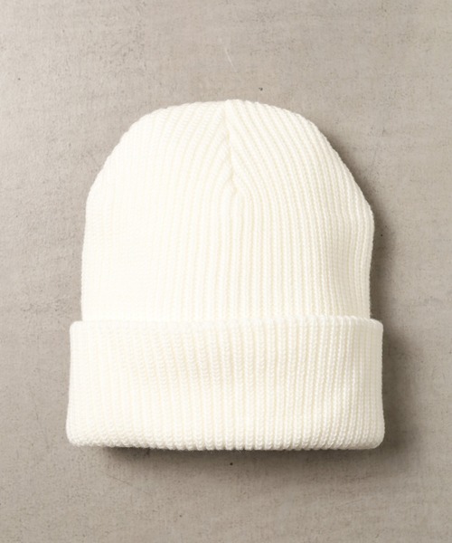 B.I.D.(ビーアイディー)の「《ローゲージ》Wニットキャップ(ニットキャップ/ビーニー・レディース・チャコールグレー/ベージュ/ブラック/ホワイト/アイボリー/ワインレッド/マスタード/グレー系/ブラウン/ネイビー・FREE)」の2枚目の写真