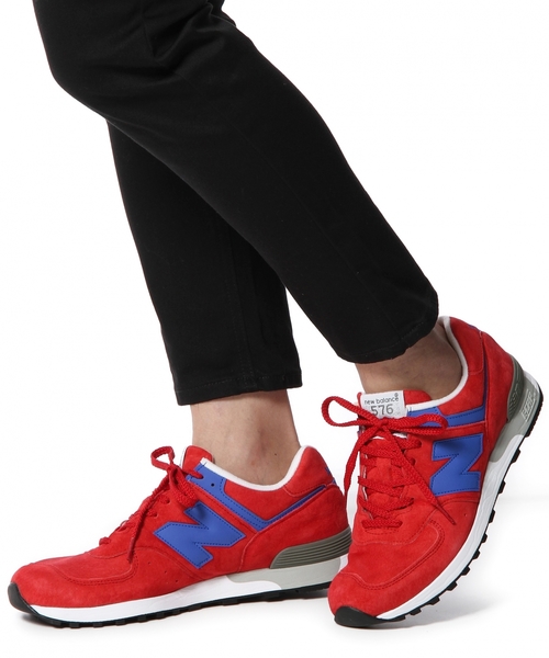 UNITED ARROWS(ユナイテッドアローズ)の「<New Balance(ニューバランス)> M576 UK(スニーカー・メンズ・レッド/コバルトブルー・8h/9h/8/9)」の9枚目の写真