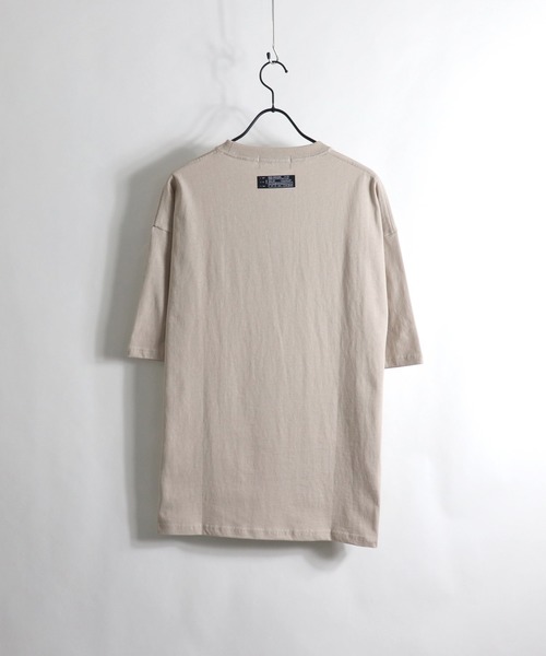 ILL'S(イルズ)の「ILL'S / イルズ 筆記ロゴTシャツ(Tシャツ/カットソー・メンズ・ホワイト/ベージュ/パープル/ブラック・M/L)」の5枚目の写真