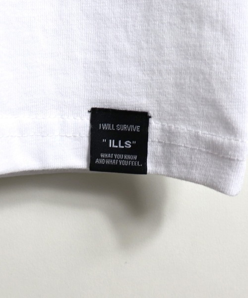 ILL'S(イルズ)の「ILL'S / イルズ 筆記ロゴTシャツ(Tシャツ/カットソー・メンズ・ホワイト/ベージュ/パープル/ブラック・M/L)」の22枚目の写真