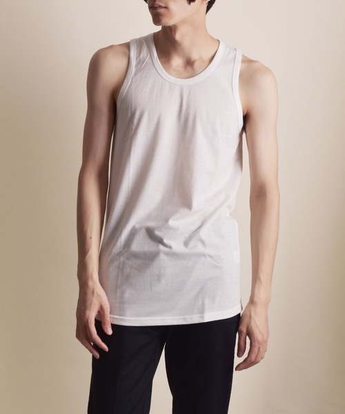 VIBGYOR（ヴィブジョー）の「VIBGYOR Select/ストレッチジョーゼットアンサンブルTEE(BI)（Tシャツ/カットソー・メンズ・グリーン/カーキ/グレー/ブラック/ネイビー・MEDIUM/LARGE）」の7枚目の写真