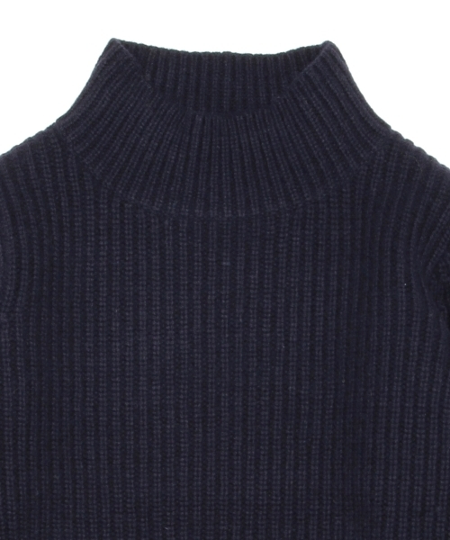 Ray BEAMS（レイビームス）の「Ray BEAMS / 5G 畦編 ハイネック（ニット/セーター・レディース・ネイビー/オフホワイト/シルバー・ONE SIZE）」の13枚目の写真