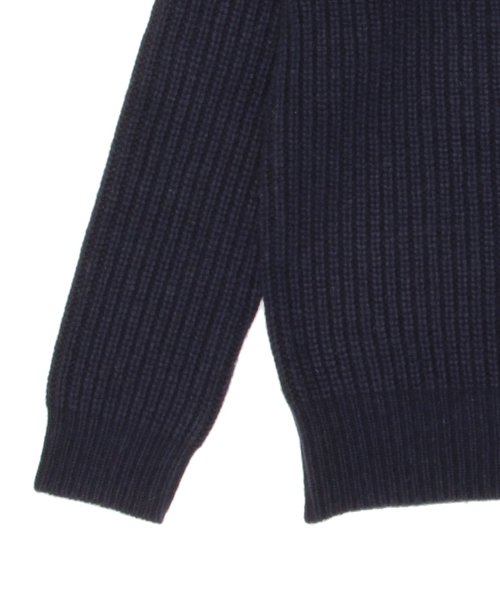 Ray BEAMS（レイビームス）の「Ray BEAMS / 5G 畦編 ハイネック（ニット/セーター・レディース・ネイビー/オフホワイト/シルバー・ONE SIZE）」の14枚目の写真