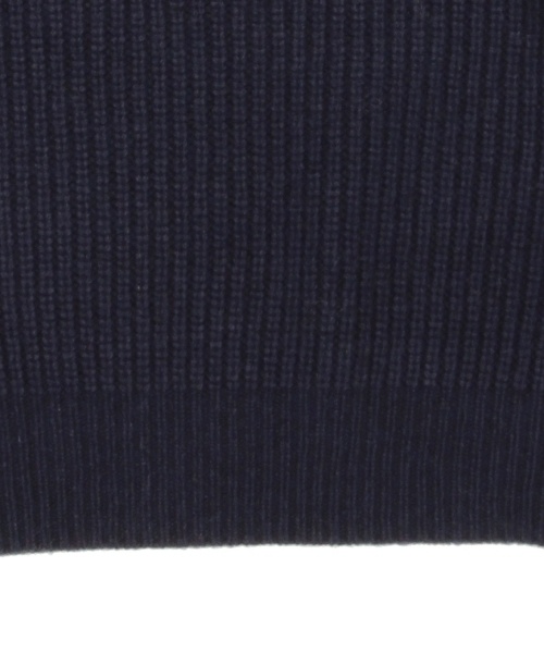 Ray BEAMS（レイビームス）の「Ray BEAMS / 5G 畦編 ハイネック（ニット/セーター・レディース・ネイビー/オフホワイト/シルバー・ONE SIZE）」の15枚目の写真