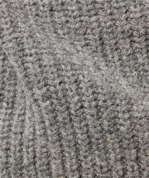 Ray BEAMS（レイビームス）の「Ray BEAMS / 5G 畦編 ハイネック（ニット/セーター・レディース・ネイビー/オフホワイト/シルバー・ONE SIZE）」の7枚目の写真