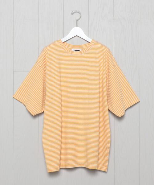 エイチビューティーアンドユースストライプニットTシャツ 半袖 H BEAUTY&YOUTH UNITED ARROWS（エイチビューティーアンドユース