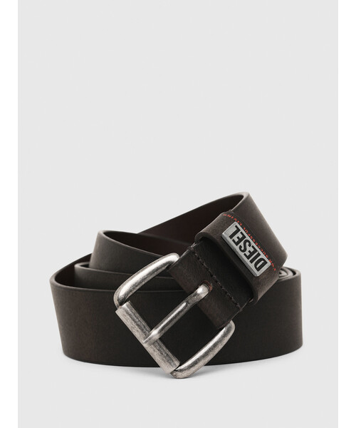 DIESEL ロゴプレート　ベルト　メンズ DIESEL（ディーゼル）の「メンズ ロゴプレート ベルト（ベルト