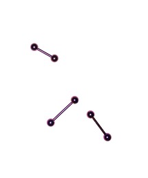 MORPH モルフ バーベルボディーピアス 16ゲージ 6mm~12mm