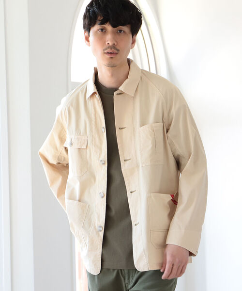 BEAMS ビームス  カバーオール　白 BEAMS ビームス カバーオール 白