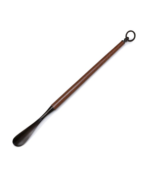 Goody Grams Add(グッディグラムスアド)の「BRASS SHOEHORN-19/ブラス シューホーン-19【靴べら】(シューケア用品・メンズ・ブラウン・FREE)」の1枚目の写真