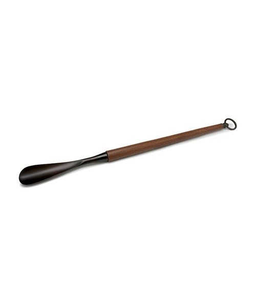 Goody Grams Add(グッディグラムスアド)の「BRASS SHOEHORN-19/ブラス シューホーン-19【靴べら】(シューケア用品・メンズ・ブラウン・FREE)」の2枚目の写真