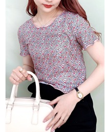 JUMELLE | drawing flower T(Tシャツ/カットソー)