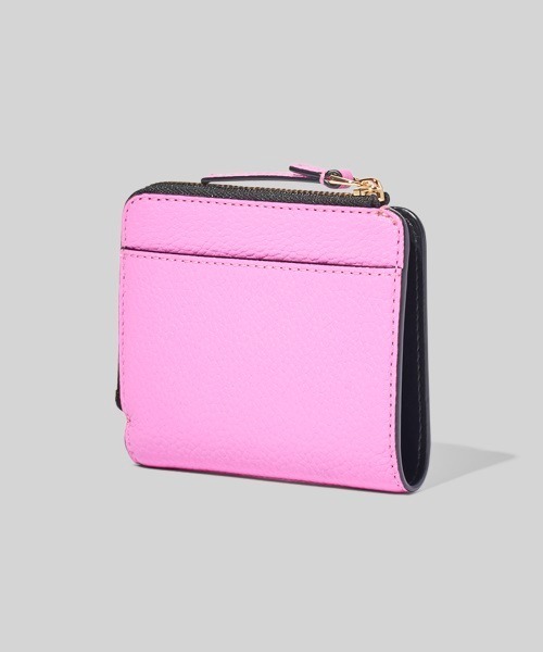 モローパリ ミニウォレット ピンク THE BOLD MINI COMPACT ZIP WALLET/ザ ボールド ミニ コンパクト