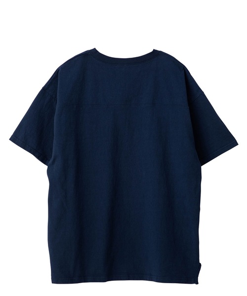 【にかにか】SEA VINTAGE 4XL Vネック FOOTBALL T SEA（シー）の「VINTAGE 4XL Vネック FOOTBALL TEE (camp