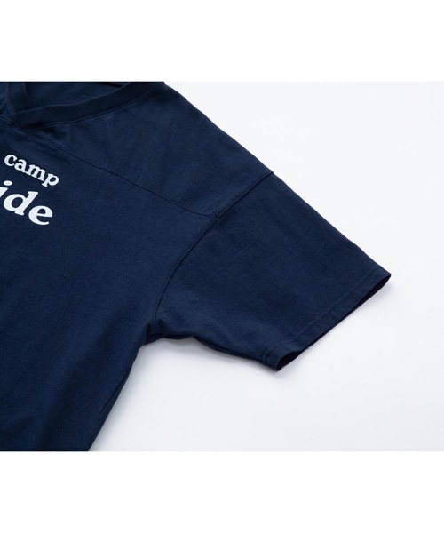 【にかにか】SEA VINTAGE 4XL Vネック FOOTBALL T SEA（シー）の「VINTAGE 4XL Vネック FOOTBALL TEE (camp