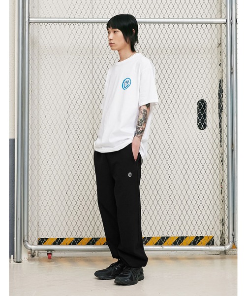 ISTKUNST(イストクンスト)の「『ISTKUNST/イストクンスト』LOGO&SMILEY TEE/ロゴ&スマイルプリント 半袖Tシャツ(Tシャツ/カットソー・レディース・ホワイト/ライトブルー/ブラック/パープル/ネイビー/ライトグリーン/ライトグレー・M/L)」の17枚目の写真