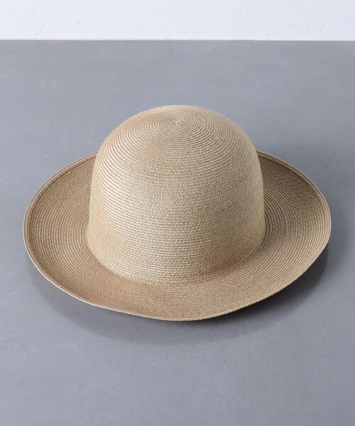 KIJIMA TAKAYUKI(キジマ タカユキ)の「<KIJIMA TAKAYUKI(キジマ タカユキ)> グラスハット(ハット・メンズ・ブラック/ナチュラル・3/2)」の2枚目の写真