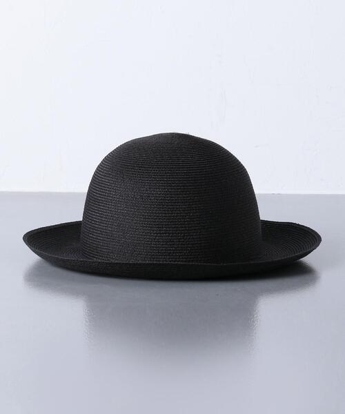 KIJIMA TAKAYUKI(キジマ タカユキ)の「<KIJIMA TAKAYUKI(キジマ タカユキ)> グラスハット(ハット・メンズ・ブラック/ナチュラル・3/2)」の3枚目の写真