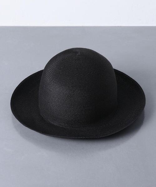 KIJIMA TAKAYUKI(キジマ タカユキ)の「<KIJIMA TAKAYUKI(キジマ タカユキ)> グラスハット(ハット・メンズ・ブラック/ナチュラル・3/2)」の4枚目の写真
