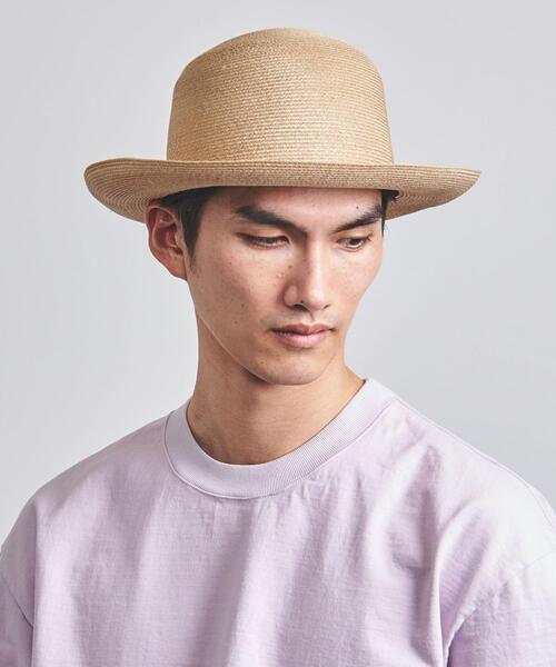 KIJIMA TAKAYUKI(キジマ タカユキ)の「<KIJIMA TAKAYUKI(キジマ タカユキ)> グラスハット(ハット・メンズ・ブラック/ナチュラル・3/2)」の7枚目の写真