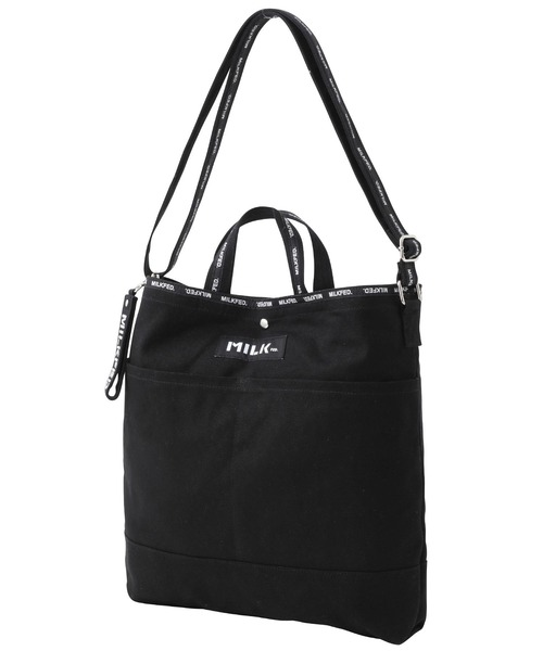 MILKFED.（ミルクフェド）の「LOGO TAPE SHOULDER BAG（ショルダーバッグ・レディース・ホワイト/ブラック/レッド/ピンク・ONE SIZE）」の18枚目の写真