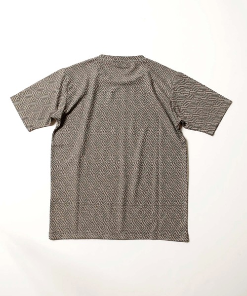 MEN'S BIGI（メンズビギ）の「ジャガード編みエスニックカットソー（Tシャツ/カットソー・メンズ・ブラウン/イエロー/ブルー/グリーン・01/02/03）」の15枚目の写真