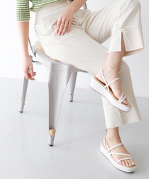 SLOBE IENA プラットフォームサンダル◆