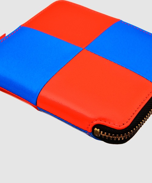 Wallet COMME des GARCONS(ウォレットコム デギャルソン)の「FLUO SQUARES(8Z-H121-051)(財布・メンズ・ブルー系その他・FREE)」の3枚目の写真