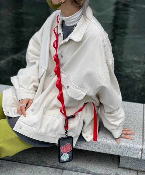 MANASTASH(マナスタッシュ)の「MANASTASH/マナスタッシュ/Chenga Strap/スマートフォンストラップ(スマホグッズ・メンズ・ブラック/ダークグリーン/パープル/レッド/カーキ/ピンク/イエロー/オレンジ・FREE)」の7枚目の写真